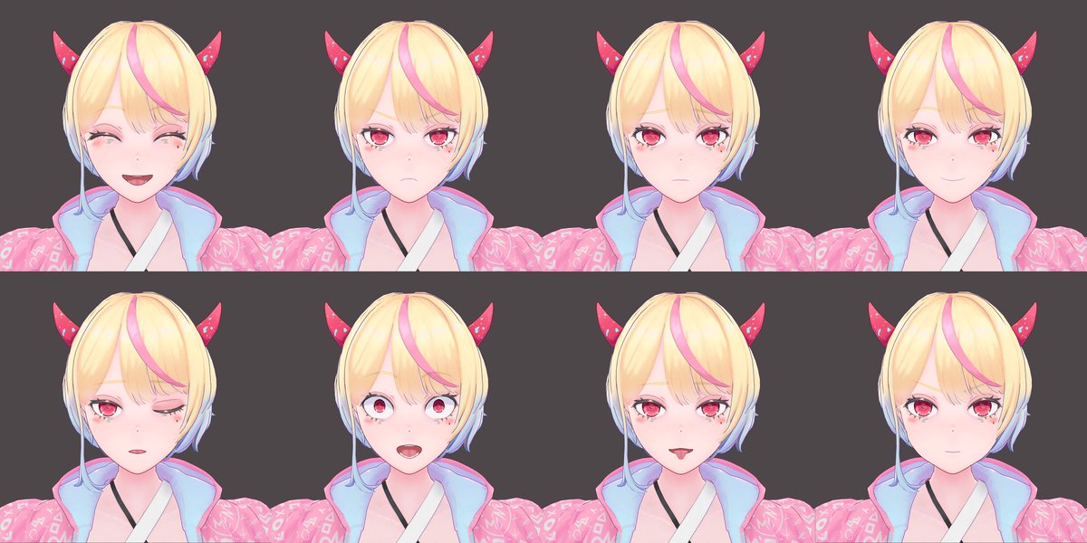 ganataganata's tweet photo. VRchat向けアバター制作中
名前は”ネミモナ”です
#3DCG #VRchat #VRC https://t.co/edTO1XLkGF