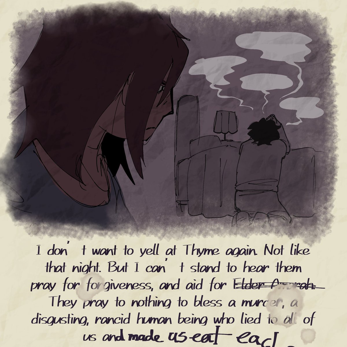 Maybemeidk29121's tweet photo. Excommunicated part 3
Forsaken Au comic https://t.co/lQ1ZesisQQ