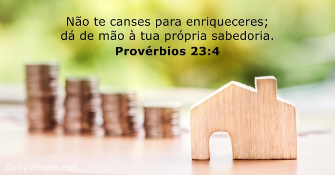 MarceloJoseTeod's tweet photo. Não te canses para enriqueceres; dá de mão à tua própria sabedoria.
Provérbios 23:4 ARC https://t.co/5Bp7JliRji