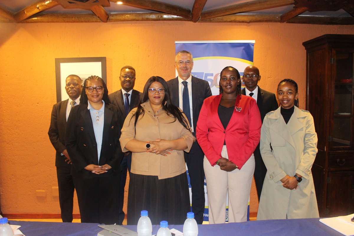 EUinEswatini's tweet photo. EU Ambassador Karsten Mecklenburg held a courtesy meeting with the ESAAMLG Secretariat in Eswatini for a FATF Standards Training Course supported by the EU through the SecFin Africa Project.

The training strengthens AML/CFT capacity ahead of Eswatini’s upcoming mutual evaluation https://t.co/UElAKCXDdv