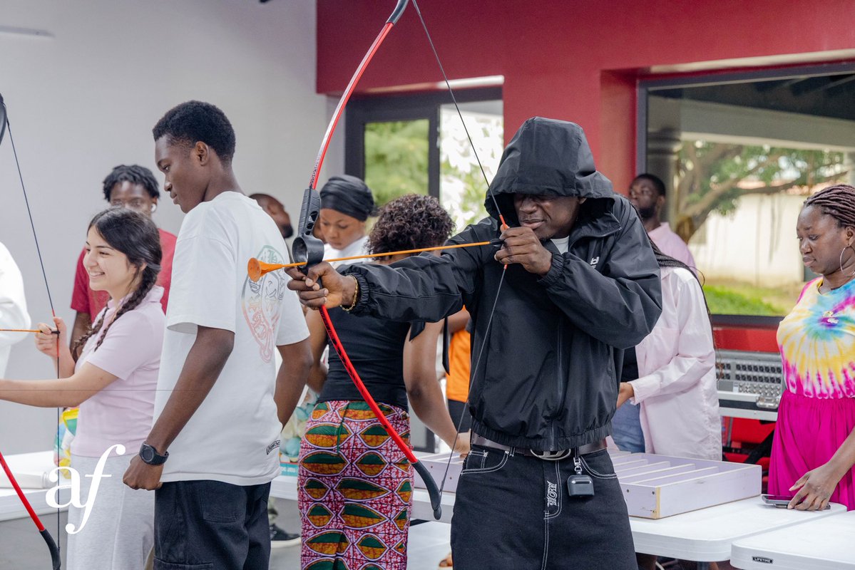 AF_Accra's tweet photo. Its Fun Friday !! 

Who says learning can’t be fun? 😊
#fridayfunny😂 #studentactivitie #alliancefrancaiseaccra #funlearning https://t.co/1hqlrVJKDF