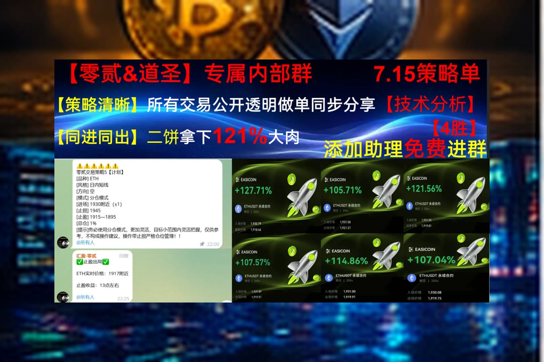 ShalonRollkzy's tweet photo. Business may be troublesome,but idleness is pernicious.
ETH波动太频繁？持续更新走势观察。以太坊老张[quote]🏬币圈合约带单🐙项目👥短线做多
Web3.0🚫财金悟空👵视频教程🍔挖矿软件
ETH 加密货币 OKX  免费合约跟单社区👉 @fzy988 👈 https://t.co/wkAt8HeLh4