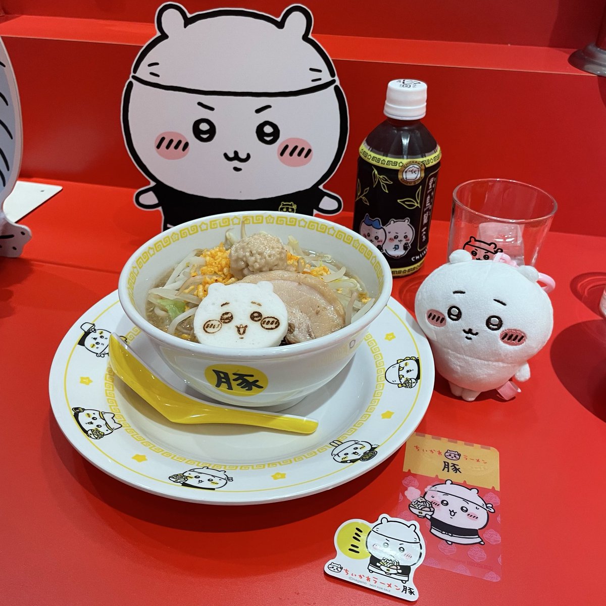 dynamite_re's tweet photo. モモンガ推しとちいかわラーメン豚行ってきました✌️ https://t.co/t3SiNieBGb