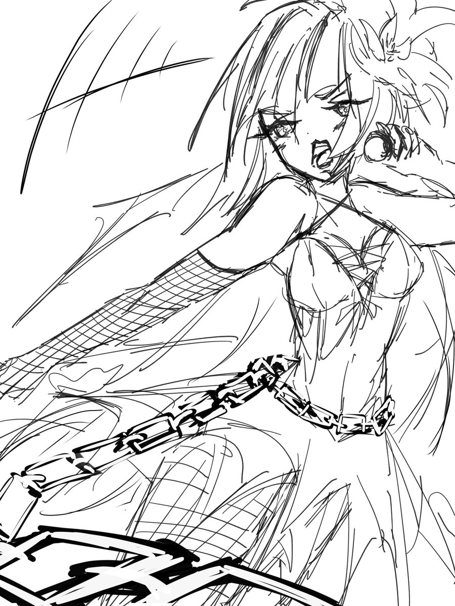 lambbam__'s tweet photo. A utau I saw yesterday!! I really like her. #torinōta #art #drawing #sketch https://t.co/Sw6MwP8V6F