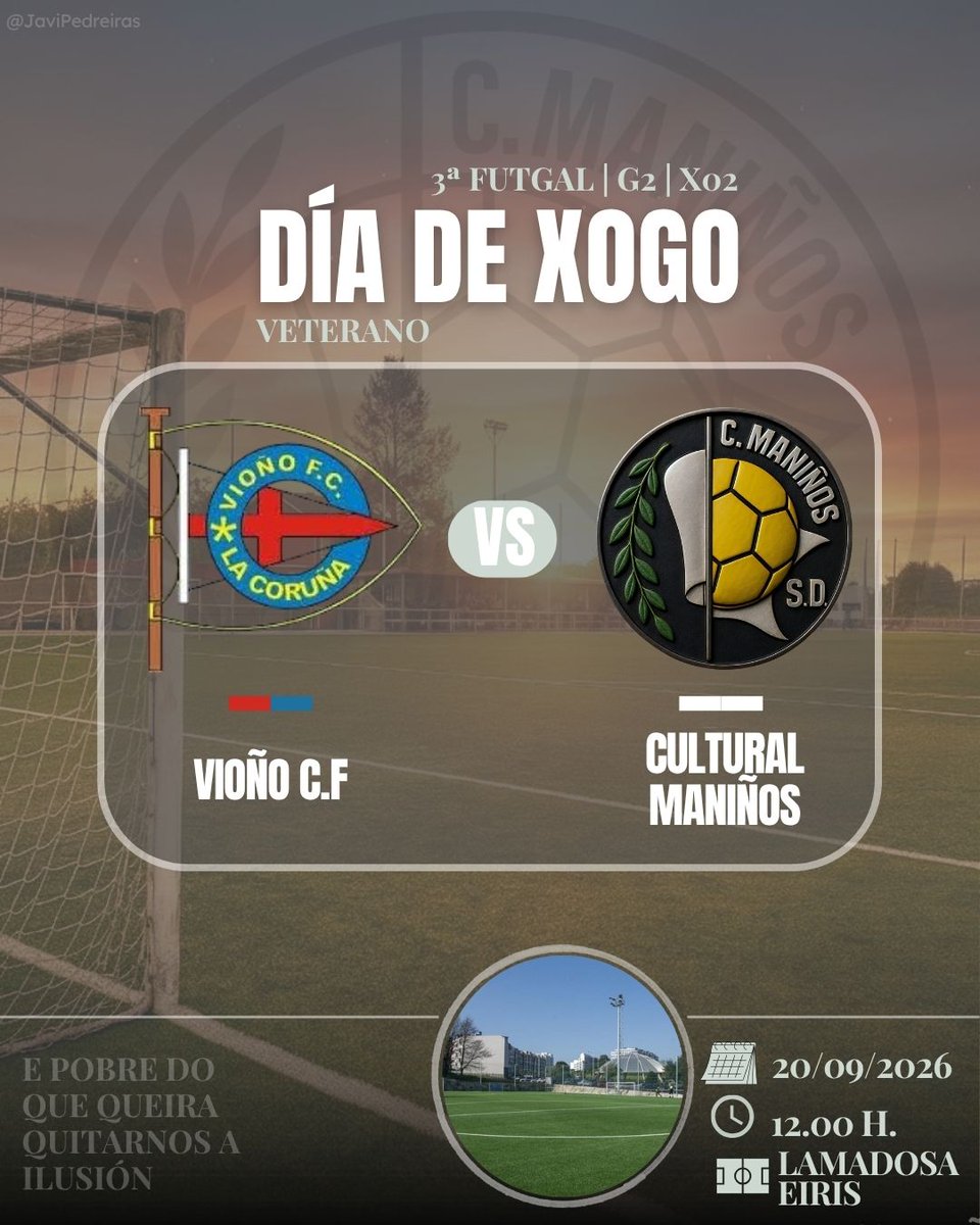 ConcellodeFene's tweet photo. ⚽️ Axenda remitida polos clubs de Fene (Cultural Maniños, CMI Unidade de Fene) para os vindeiros días #concelleriadedeportesfene #fene #concellodefene https://t.co/4t34o0GUA8