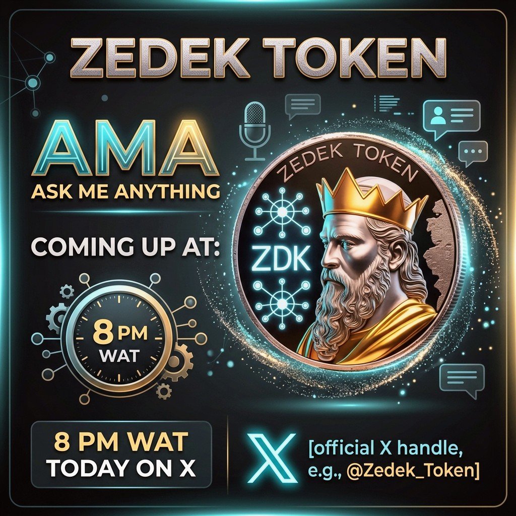 _SoBliss's tweet photo. Missing the AMA TODAY, is like missing out on your favorite meal.
@lixoti  is about to serve premium meal, to those who have been waiting for what he has been cooking for CRYPTO COMMUNITY.
Set your alarm and follow the X account if you haven't. 8pm WAT

https://t.co/WzGNondwJq https://t.co/qPfgTmZ0ZV