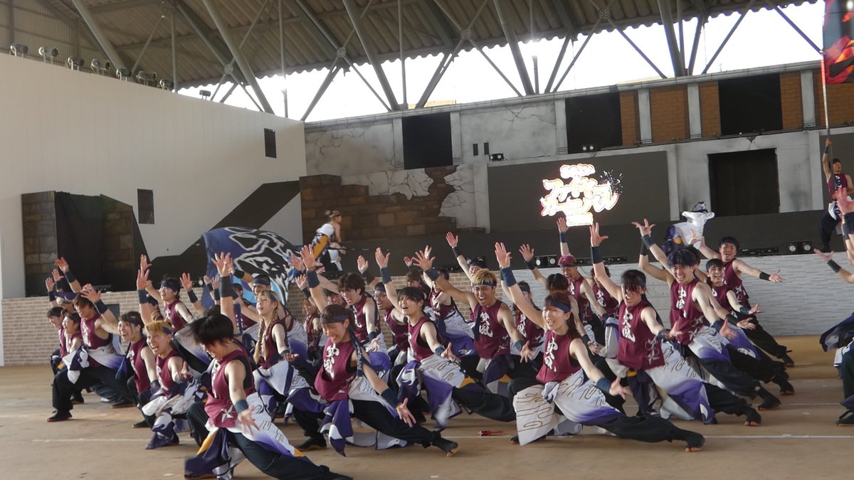 529sf's tweet photo. 長崎大学 突風 「導～みちしるべ��」 
ブロック賞演舞 さのよいファイヤーカーニバル 2026/07/19 レインボードーム会場 https://t.co/Gz5z1NCT7F @YouTubeより https://t.co/XvxzfMfLXg