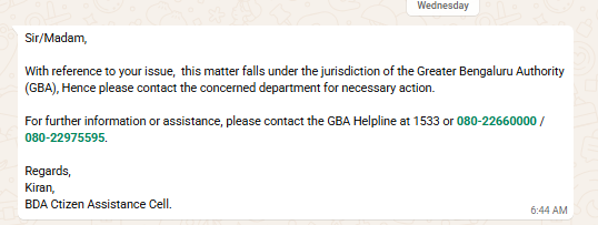 IamSAK196's tweet photo. Sir, we are also requesting your intervention for Sarathy Nagar, JP Nagar 8th Phase, 1st Block. 🙏

Despite multiple complaints and several posts on X, our garbage dumping and burning issue continues.

BBMP Sahaaya Grievances: 21254448 & 21254453.

BDA has now responded that the matter falls under GBA jurisdiction and advised us to approach the concerned department.

Requesting your support in getting this issue resolved completely, including preventing repeated dumping and burning.

📍 Sarathy Nagar, JP Nagar 8th Phase, 1st Block

@GBA_office