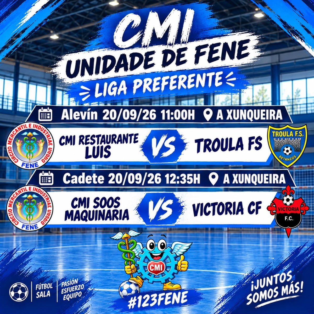 ConcellodeFene's tweet photo. ⚽️ Axenda remitida polos clubs de Fene (Cultural Maniños, CMI Unidade de Fene) para os vindeiros días #concelleriadedeportesfene #fene #concellodefene https://t.co/4t34o0GUA8