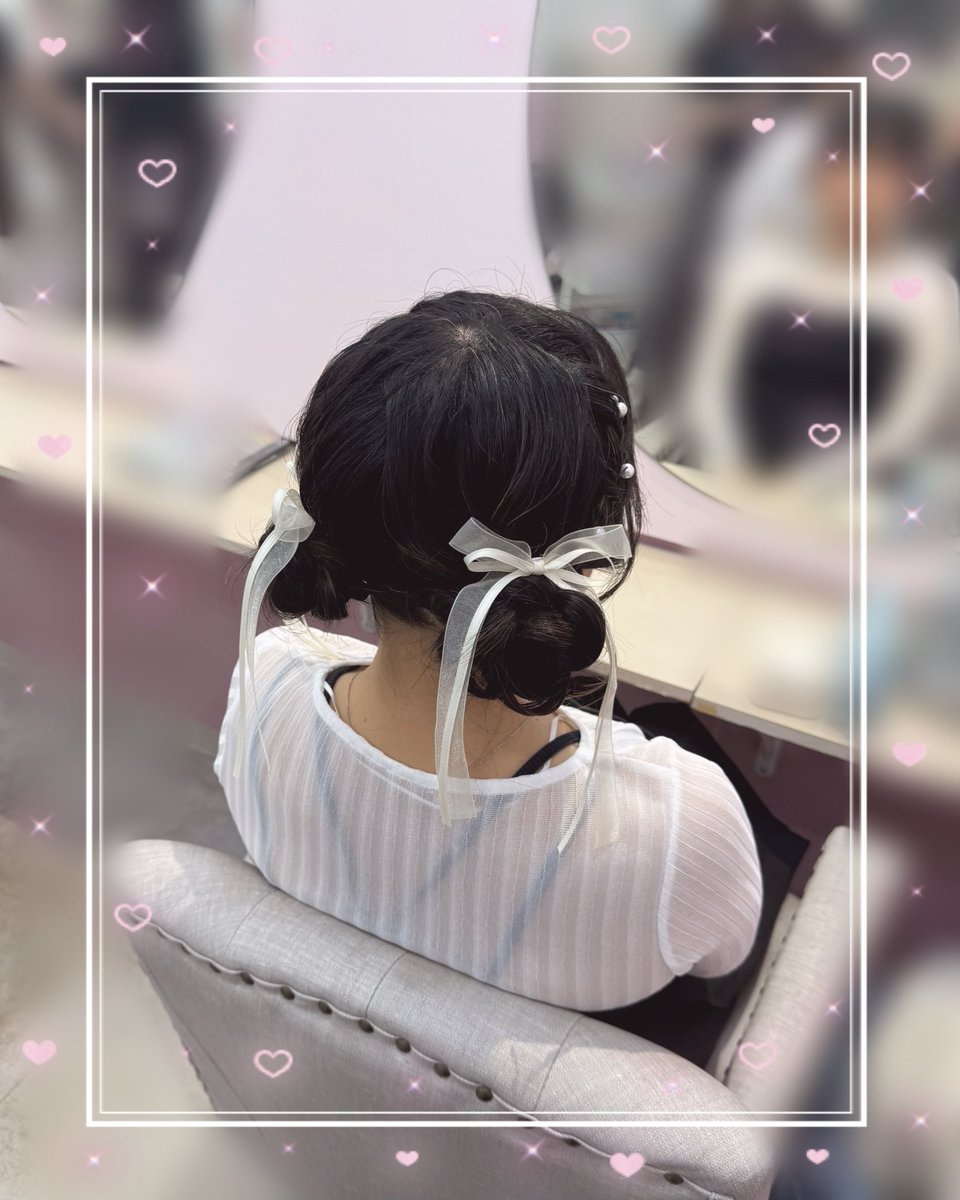 aira_hm_'s tweet photo. ご指名ちゃんꕀ♥
推し様とツーショの撮影会📸✨️
いつもありがとうございます⸜🌷︎⸝‍

#秋葉原コットン #コットンアニュー
#ヘアメ #ヘアセット #ヘアアレンジ
#秋葉原ヘアメ #東京ヘアメ https://t.co/lN8fRcFiTn
