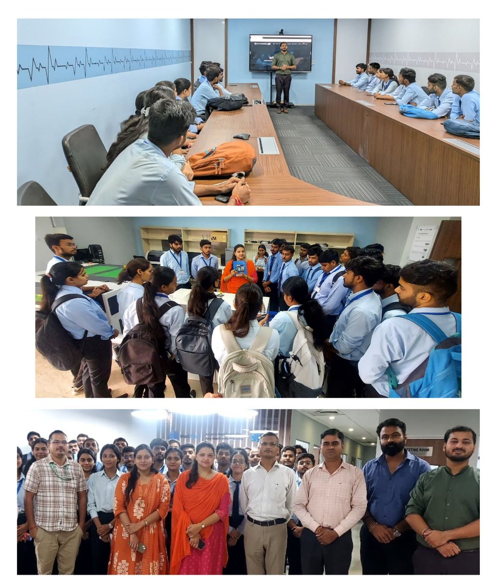 MedTechCoE's tweet photo. 🎓 Students from Babu Banarasi Das–NITM, Lucknow visited STPI MedTech CoE, Lucknow to explore the MedTech #ecosystem, healthcare innovation, and #OCP7.0 opportunities. 🚀
#STPIMedTech #MedTech #HealthcareInnovation #StudentVisit #Entrepreneurship
@stpiindia @arvindtw https://t.co/c2omhmMuIz