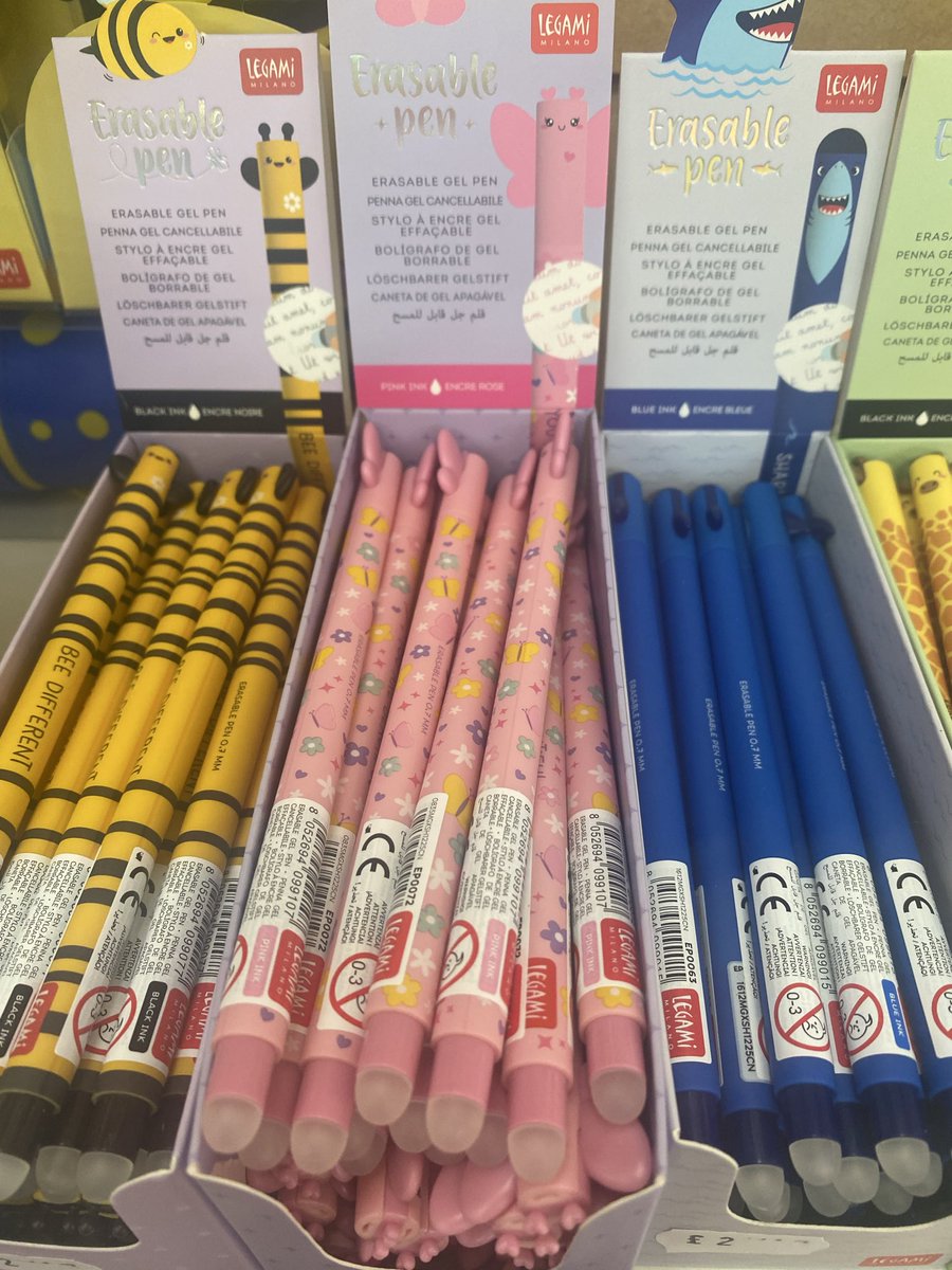 CreativityStore's tweet photo. Erasable Pens at Mountain Ash Crafts 

In-Store Only

Mountain Ash Crafts is located at Halfpenny Green Wine Estate Craft Centre, Tom Lane, Bobbington, Stourbridge, West Midlands, DY7 5EP

#MountainAshCrafts
#Legami
#ErasablePens https://t.co/cT317EeIPf