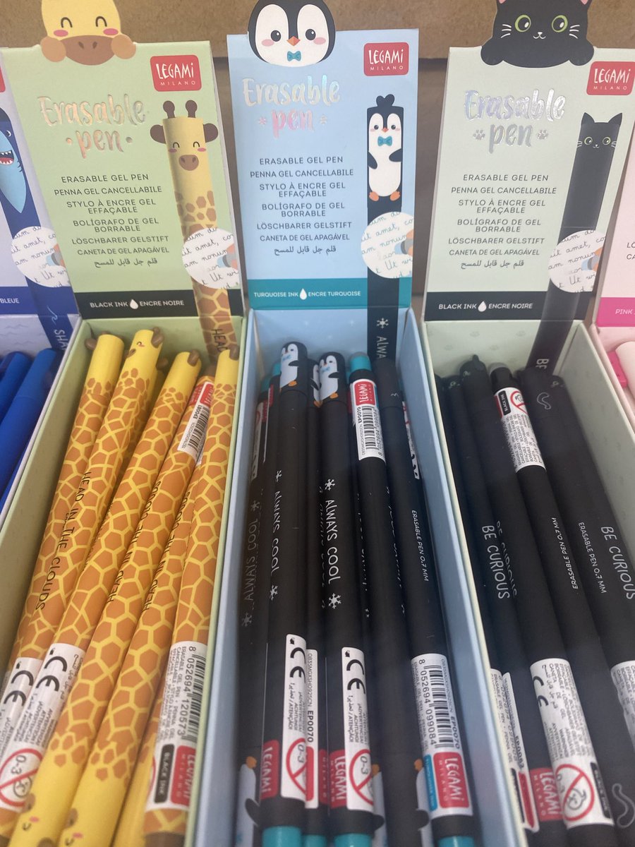 CreativityStore's tweet photo. Erasable Pens at Mountain Ash Crafts 

In-Store Only

Mountain Ash Crafts is located at Halfpenny Green Wine Estate Craft Centre, Tom Lane, Bobbington, Stourbridge, West Midlands, DY7 5EP

#MountainAshCrafts
#Legami
#ErasablePens https://t.co/cT317EeIPf