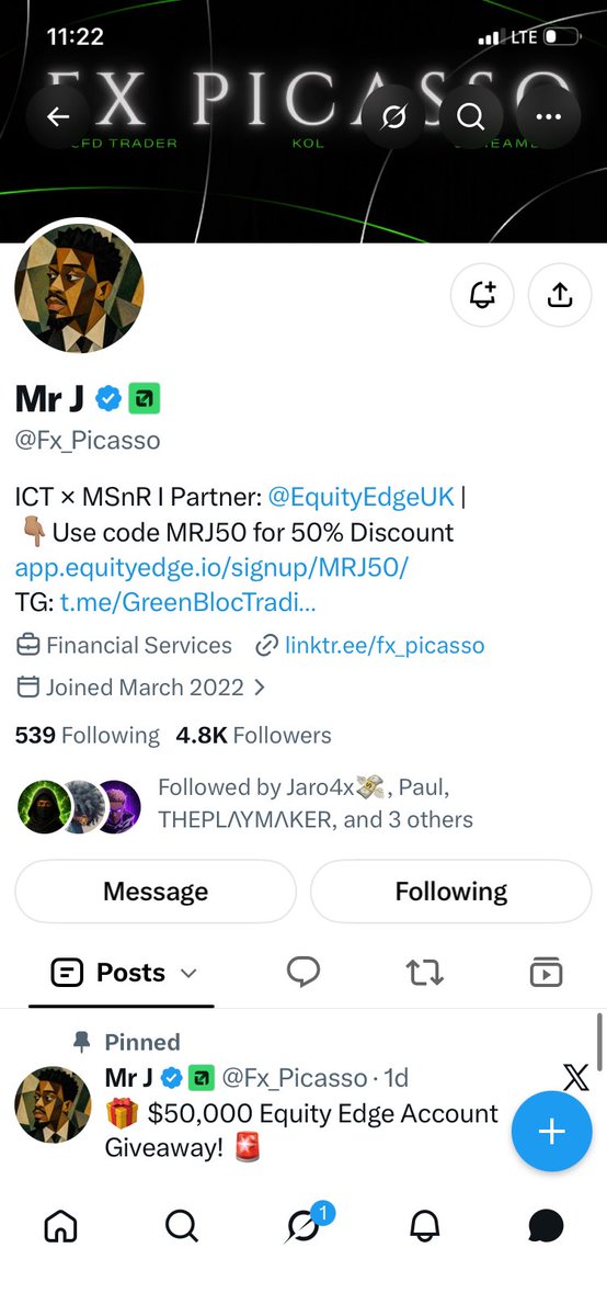 OnlyWithOkiki's tweet photo. @Fx_Picasso @PaulOnChain_ @Danieltrades @berkayglife @EquityEdgeUK @Mikecheta1 @Just_Kizzyfx 5 https://t.co/BDFUqVhhQL