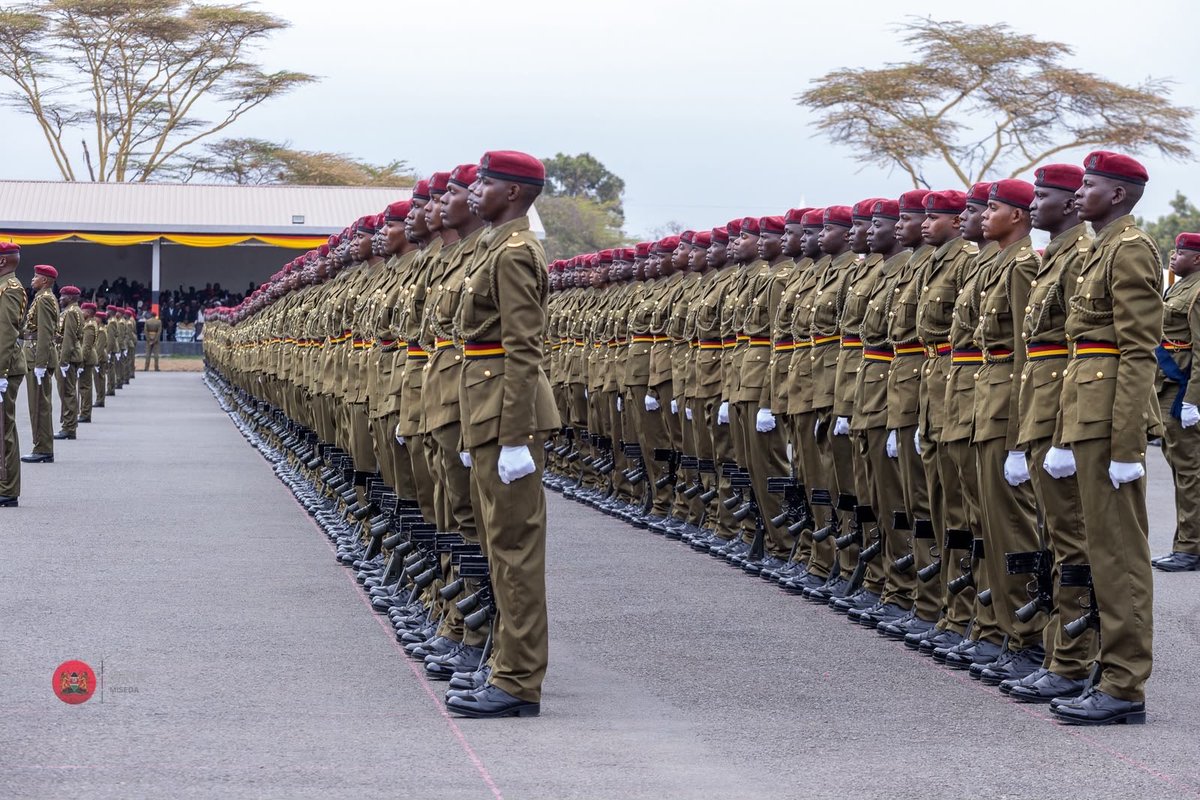 InteriorKE's tweet photo. After 9 months of training in discipline, endurance and service to our country, GSU recruits graduate to officers. https://t.co/rXrYL8NkL9