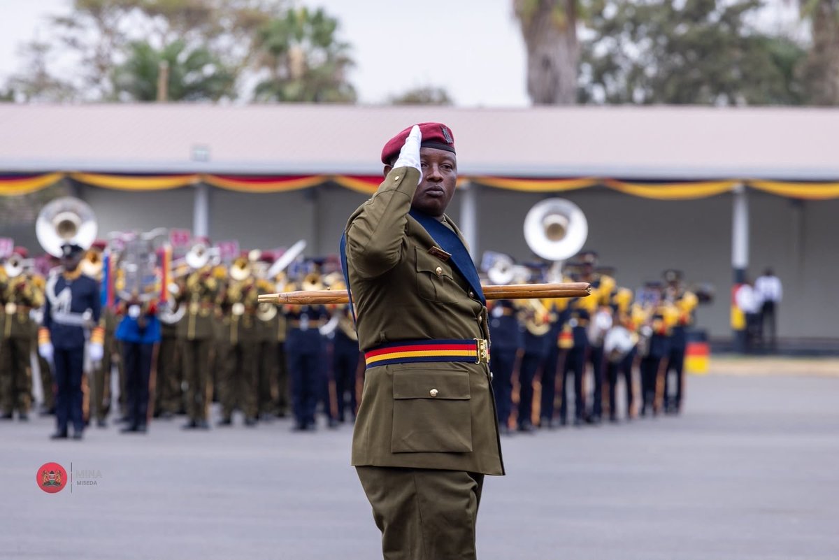 InteriorKE's tweet photo. After 9 months of training in discipline, endurance and service to our country, GSU recruits graduate to officers. https://t.co/rXrYL8NkL9