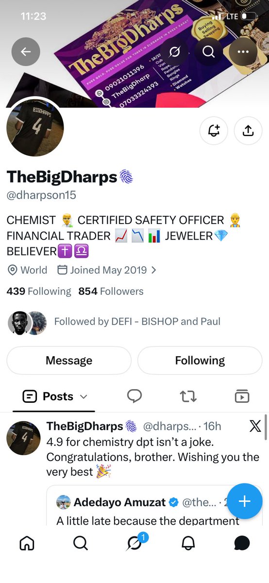 OnlyWithOkiki's tweet photo. @Web3Bish0p @PaulOnChain_ @Danieltrades @berkayglife @EquityEdgeUK @dharpson15 @Tiifeemi @Fx_Picasso 5 https://t.co/emnH6Ah96z