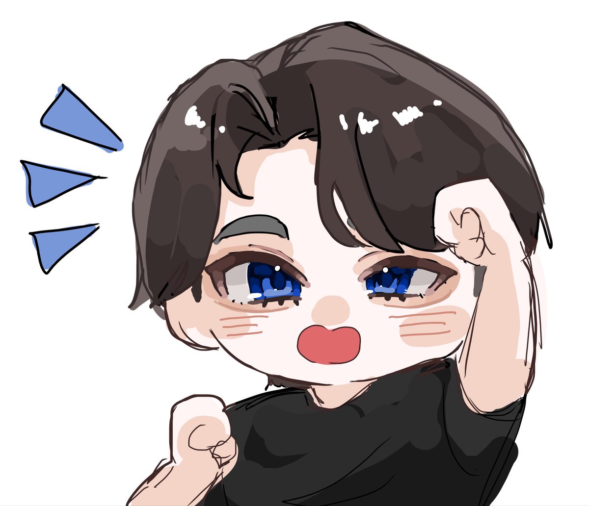 penchan008's tweet photo. rkgk💙
 #みるきーずお絵描き部 https://t.co/2GpkqoL3i9