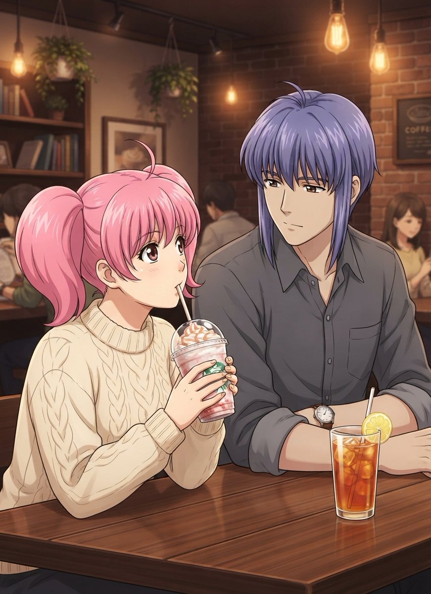 arAInyge's tweet photo. 一緒にカフェで寄り道☕ https://t.co/ewUYFyUtFe
