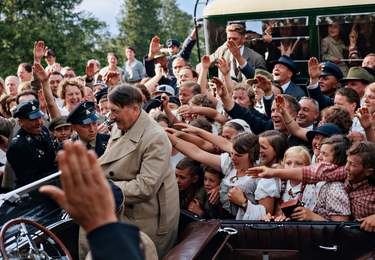 AfterDark322's tweet photo. They loved their Führer https://t.co/SsHbC3euYk