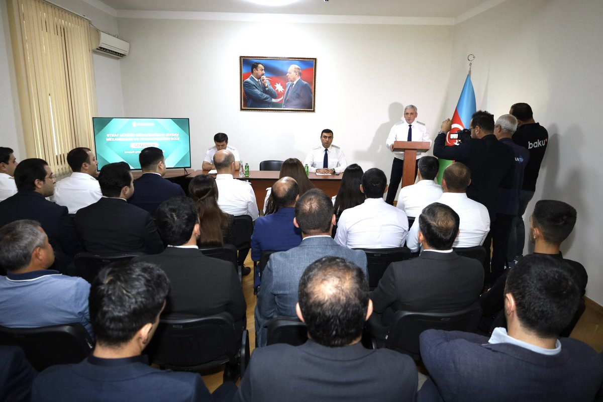 prokurorluq's tweet photo. İsmayıllıda “Ətraf mühitin mühafizəsində hüquqi mexanizmlər və prokurorluğun rolu” mövzusunda seminar keçirilib

https://t.co/K1yNMON76z https://t.co/gwHo8ZSRL5