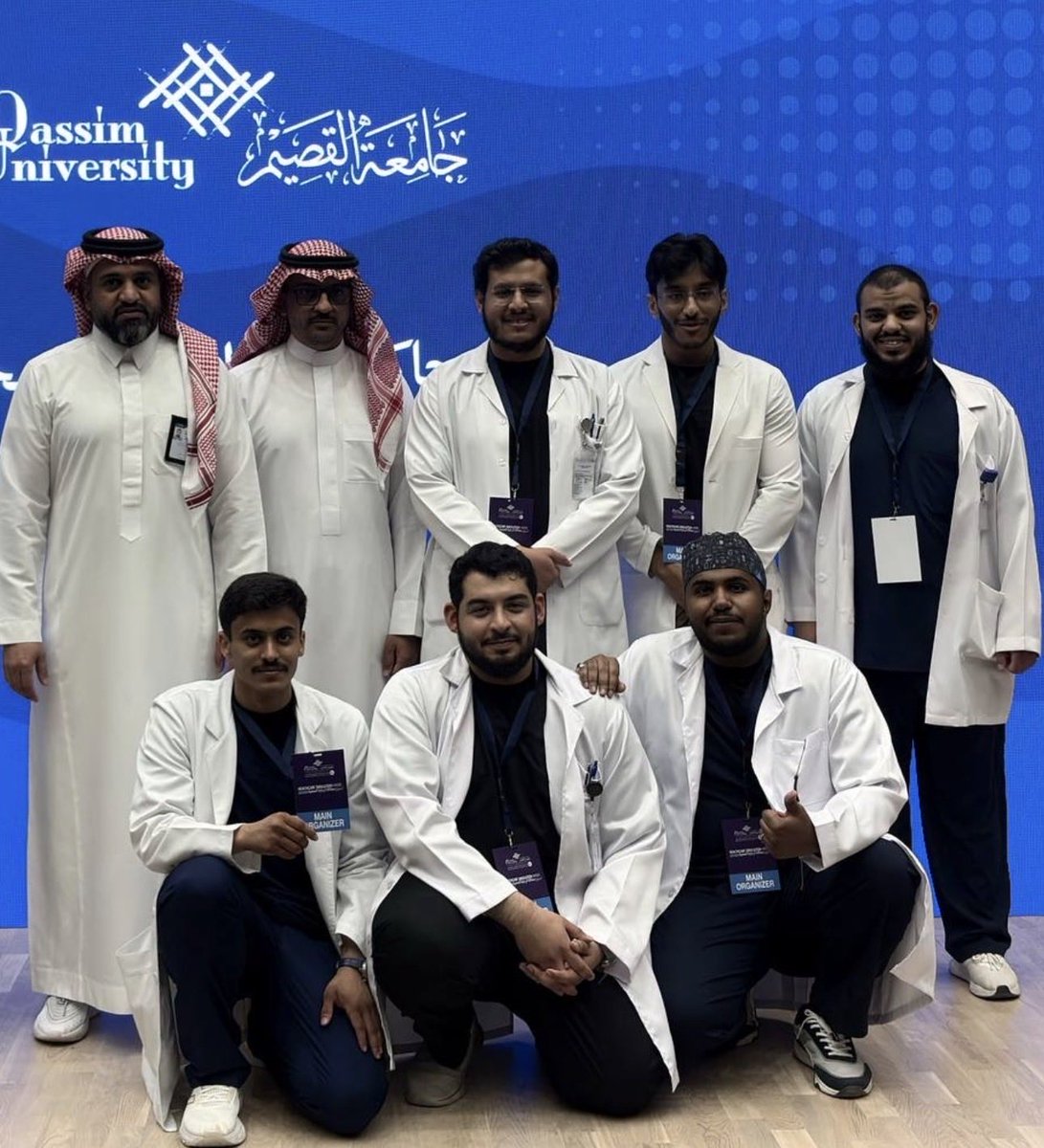 sulaimanmshg's tweet photo. الحمدلله ♥️
اقمنا اسبوع المحاكاة العالمي في كلية الطب وتشرفت بقيادة فريق متميز و اكثر من رائع
والقادم اجمل 🤚🏻
#SimulationWeek2026 #جامعة_القصيم https://t.co/4iDrcPyS0S