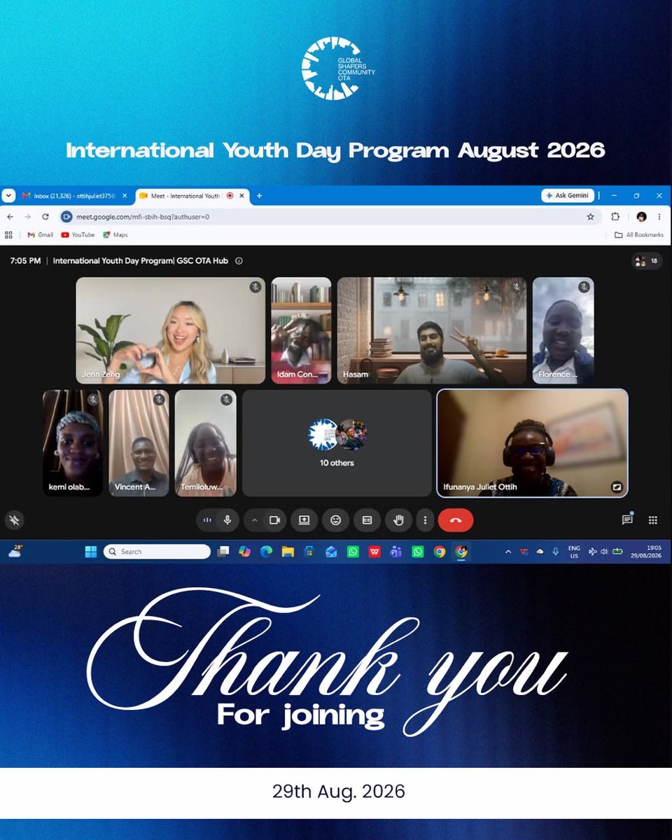 otashapers_'s tweet photo. Thank you for every session you joined, every conversation you had, every interaction, every smile, every pose, and most importantly, every lesson you took away.

You left the room with a legacy, and you made it count! ✨ https://t.co/eGaUHzUvYP
