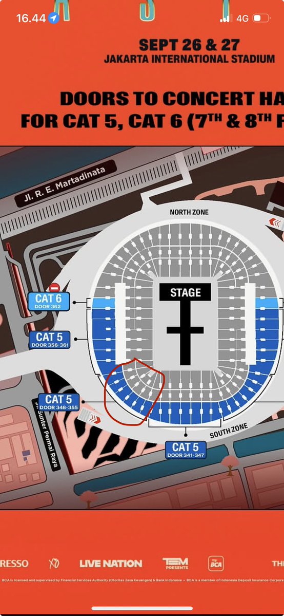 billsinthebronx's tweet photo. WTS/DIJUAL
The Weeknd Jakarta Day 2
27 September 2026

2 Tiket CAT 5 - DOOR 349 (pinggir agak ke tengah)

Bisa COD pas penukaran di GBK (langsung wristband) 
Alasan jual karena mau switch ke day 1

Kalau minat serius bisa DM ya guys
#theweekndjakarta #wtstheweeknd #theweeknd https://t.co/yvxFiGy5d3