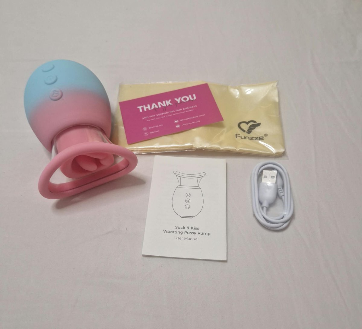 JackieSteve3's tweet photo. This AMAZING toy from @funzze sucks your pussy and tickles your clit at the same time!
Imagine keeping your cuck pussy free for 6 months then letting him at your pussy, it would feel THIS good! https://t.co/qFCrw2P008
