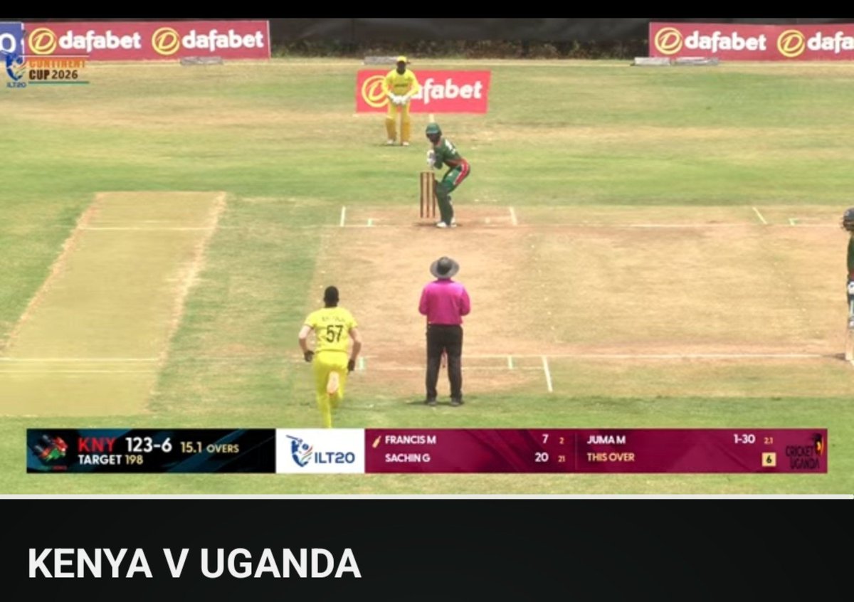 noxbhabha's tweet photo. Been watching Uganda vs Kenya… 👀🏏

Looks like Uganda have decided to move away from relying on overseas-born (Indian Mercenaries) players and back their own setup. If  that’s the direction they’re taking, I can understand the thinking.

Back the locals, build the pipeline! 🇺🇬🏏🔥