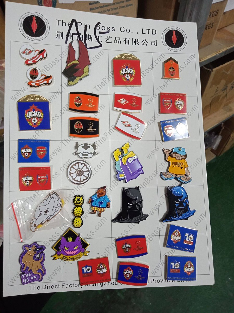 Vivian_pins's tweet photo. Absolutely high quality!โบ๏ธโบ๏ธโจโจ
Email us to custom your own pins! Vivianthepinboss@vip.163.com
#enamelpinsfordays #enamelpin #enamelpins #hardenamelpins #pinmaker #pincollector #pins #pinsupplier #pin #hardenamel #enamelpinsforsale #pins https://t.co/QgXx7OSF1s