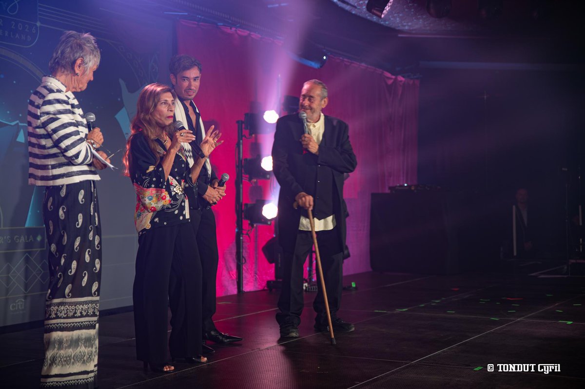 The_MPT's tweet photo. The Official Freddie Mercury Birthday Party 2026: Our Special Guests - Kashmira and Samuel Bulsara
#montreux #fans
(Photos: Cyril Tondut) https://t.co/iLJVEJMlTq