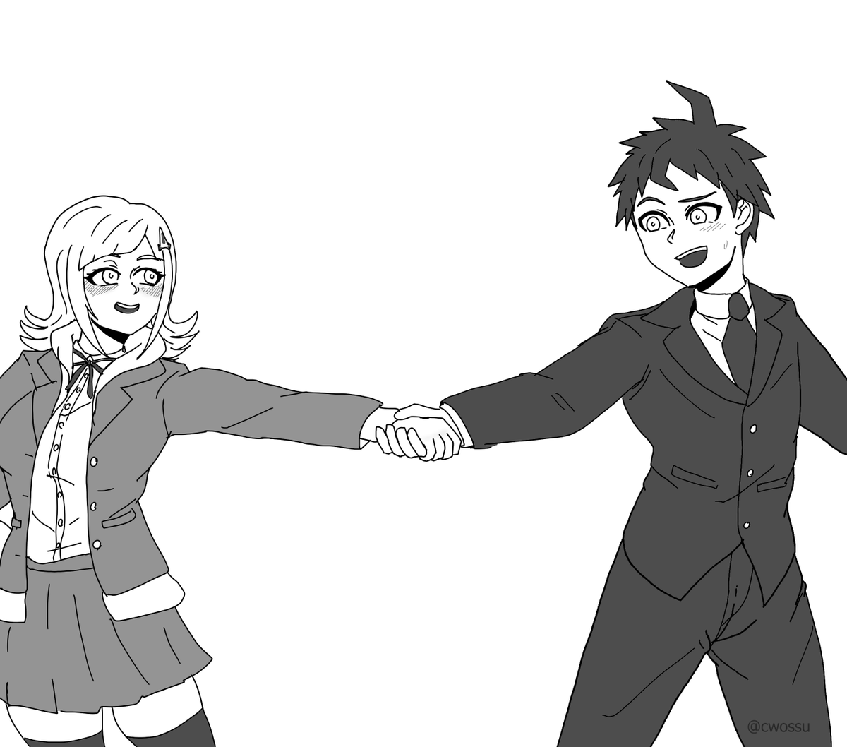 cwossu's tweet photo. Hinanami dance
#danganronpa https://t.co/LjJgyc0q4Q