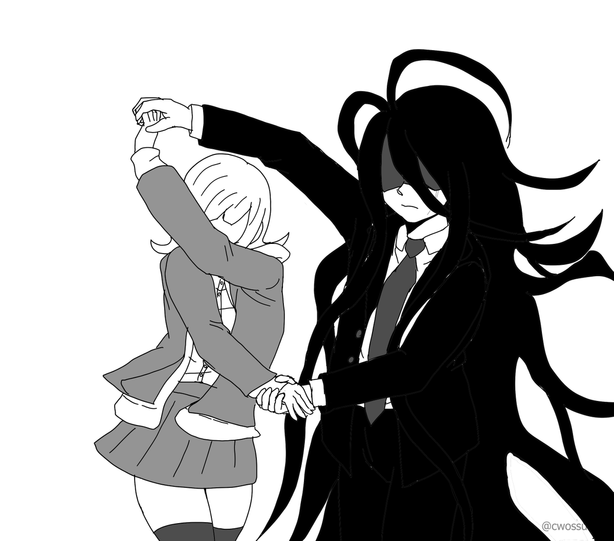 cwossu's tweet photo. Hinanami dance
#danganronpa https://t.co/LjJgyc0q4Q