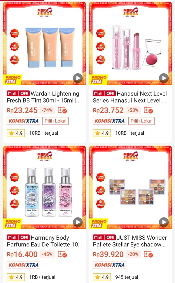 alanaskiey's tweet photo. GAMAU GATEKEEP, INI TOKO LANGGANAN AKU KALO MAU BELI SKINCARE/MAKEUP

HARGANYA JAUH LEBIH MURCE 😭 https://t.co/J4D8UQsrPv