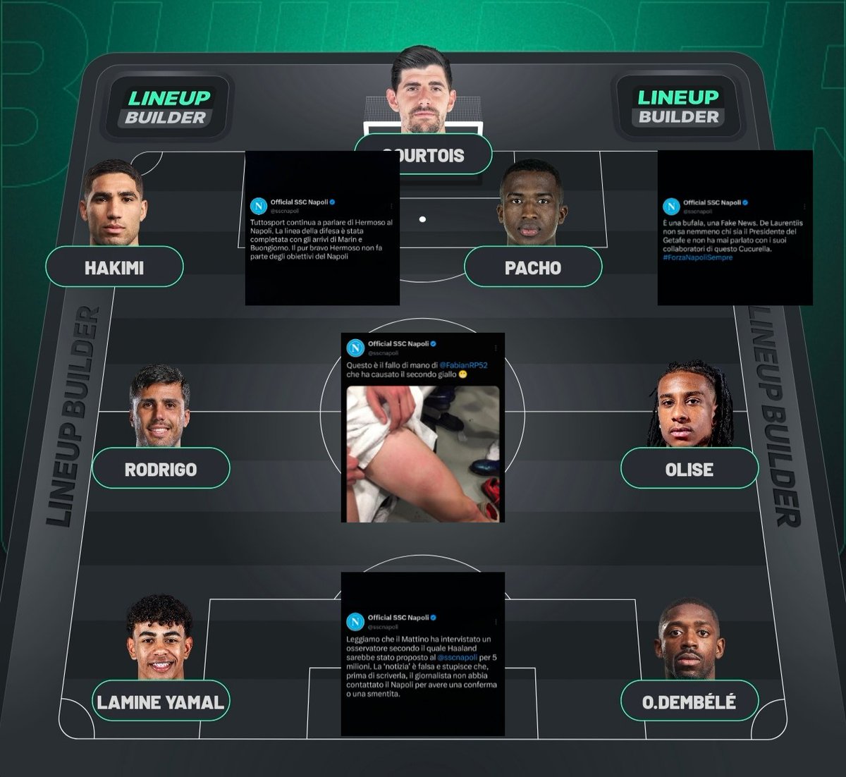 orrrrrrlee's tweet photo. Secondo voi quale sarà la squadra della stagione in champions league quest'anno?

Io ho scelto questi https://t.co/3TKFeFwx5x