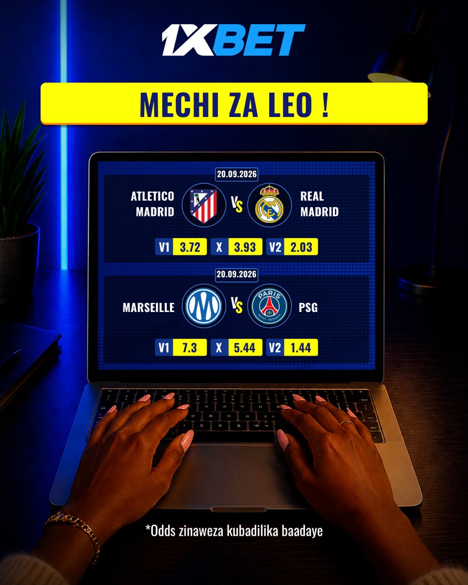 1xbet_co_tz's tweet photo. 🔥 MECHI KUBWA ZIMEFIKA!

Madrid itawaka moto pale ambapo Atlético watakabiliana na Real, wakati PSG na Marseille wakihuisha tena upinzani wao mkali 🤩

Utaangalia mechi gani leo?
Tuambie kwenye comments! 👇⚽ https://t.co/8skoLm0Udp