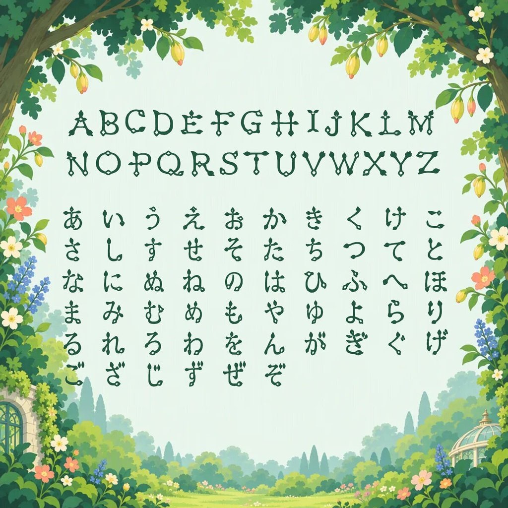 data_bu's tweet photo. 무료 일본어, 영문 폰트 - 星花 Seika Free font
https://t.co/DV8rPXxjgs

씨앗과 꽃봉오리 포인트의 폰트입니다!
알파벳, 가타카나, 히라가나, 숫자와 기호로 구성되어 있어요!

상업적 이용 가능! https://t.co/zrqIJjCTkM