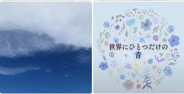 PUR30dFTbBindBN's tweet photo. 海のような空
自分は自然の中にいる
と言ったね、そうね、
でも自然を包み込んでいるようにも思う
#ブルーハンティング818
今日も素敵な企画をありがとう https://t.co/UywhpPZWK0