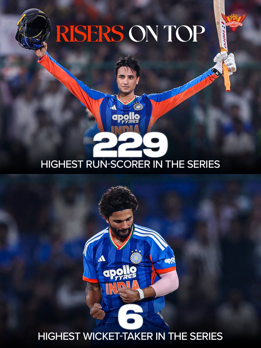 SunRisers's tweet photo. Mana Match-Winners ✨🧡 https://t.co/V9I6xDj2tR