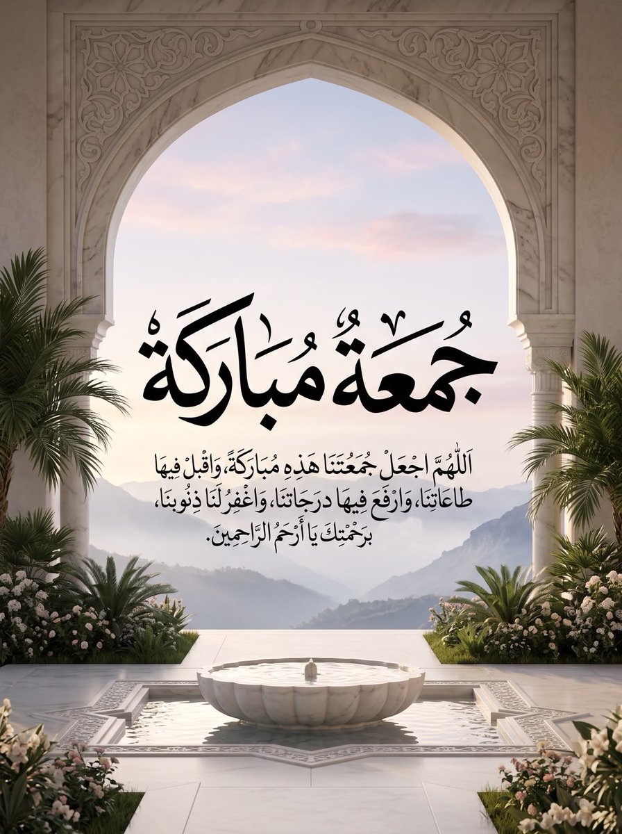 q8tya1122's tweet photo. في يوم الجمعة اللهم أعطنا خير الأقدار واكفنا شرها، اللهم هب لنا قلوباً آمنه مطمئنة لا يؤذيها بلاء الدنيا، اللهم اغمر بيوتنا بالبركة والستر والأمن والأمان، اللهم علِّق قلوبنا برجائك، وأمنع رجاءنا عمن سواك، اللهم إنك تعلم عيوبنا فاسترها، وتعلم حاجاتنا فاقضها✨
❤️🤲🏻 https://t.co/U99VYAT0iB