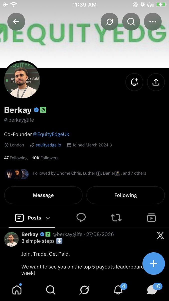 wtf_loladeee's tweet photo. @Therea1caram3l @Danieltrades @berkayglife @EquityEdgeUK @Just_Kizzyfx Done all✅

Number 73 https://t.co/D6yIU23Aqn