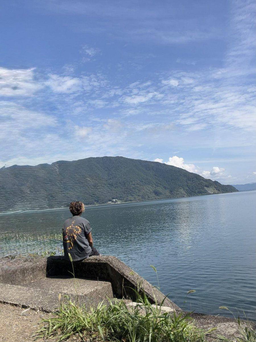 TsuyoShih78's tweet photo. 琵琶湖バイク旅〜✨
年に何回琵琶湖にツーリング行くやら🤣
＃ツーリング
＃琵琶湖 https://t.co/HxKfrairmA