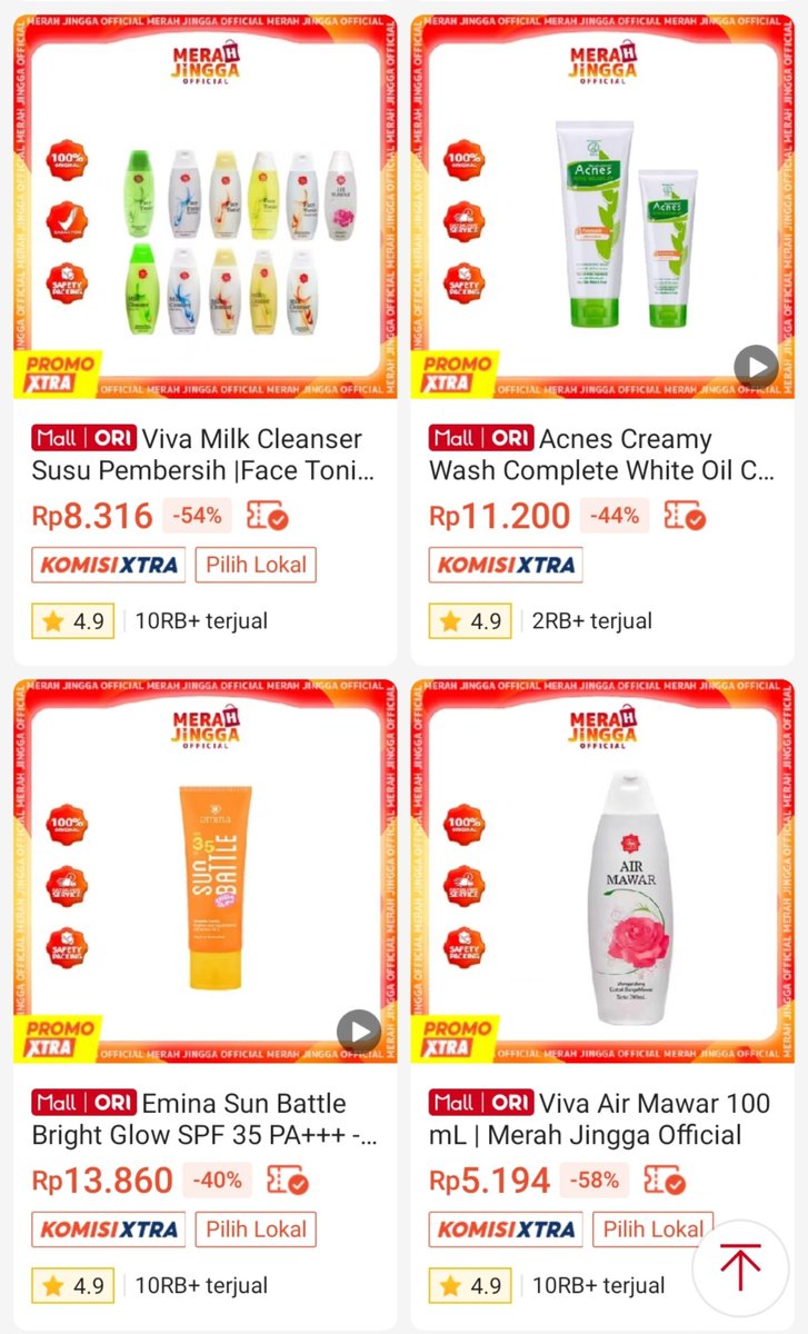 alanaskiey's tweet photo. GAMAU GATEKEEP, INI TOKO LANGGANAN AKU KALO MAU BELI SKINCARE/MAKEUP

HARGANYA JAUH LEBIH MURCE 😭 https://t.co/J4D8UQsrPv