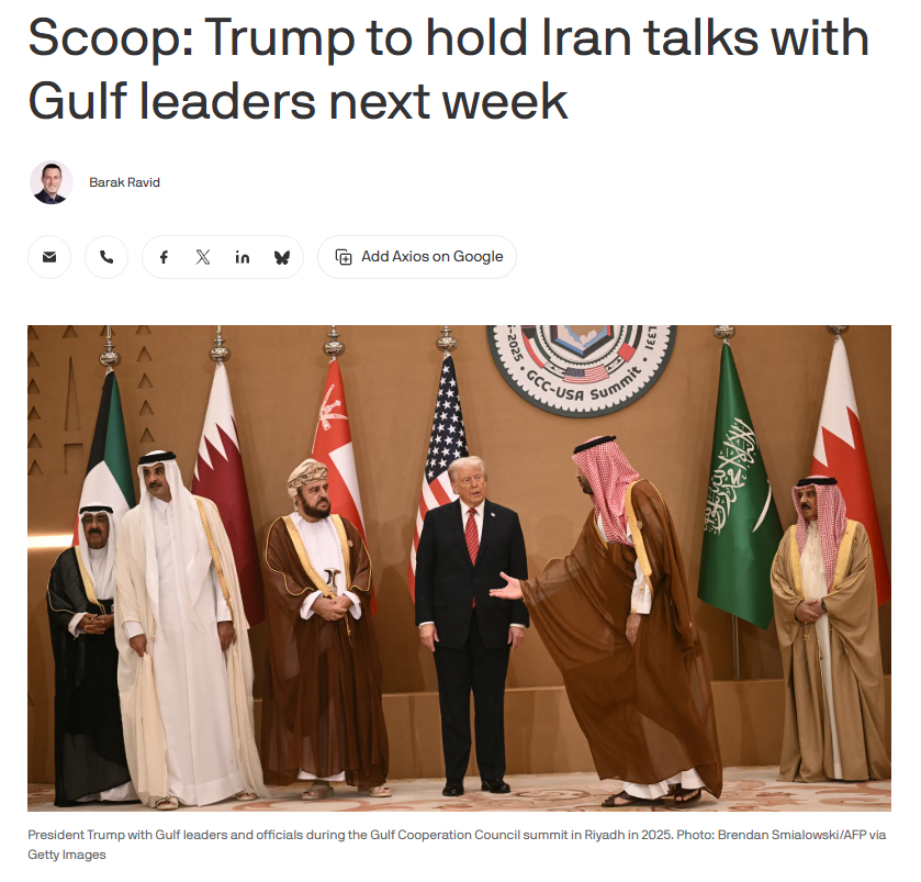 Qtrflag's tweet photo. 🇺🇸دونالد ترامب يحضّر لمفاوضات مغلقة مع قادة دول الخليج على هامش الجمعية العامة للأمم المتحدة في نيويورك، لمناقشة ملامح ترتيبات ما بعد الحرب واستراتيجية الخروج من الصراع مع إيران.

الاجتماع الثلاثاء يضم اللاعبين الرئيسيين في مجلس التعاون الخليجي، بينهم السعودية والإمارات وقطر. الحوار حساس جداً لهذه الدول، فليست فقط قواعد عسكرية أمريكية على أراضيها تتعرض لضربات إيرانية، بل إنها تتكبد خسائر مالية هائلة بسبب انقطاعات تصدير النفط والغاز.

📌إدارة ترامب تأمل بلورة خطة العمل فور انتهاء انتخابات التجديد النصفي. وترامب نفسه يبثّ تفاؤلاً واسعاً ويقول إن طهران ترسل إشارات مباشرة عن استعدادها لصفقة.
