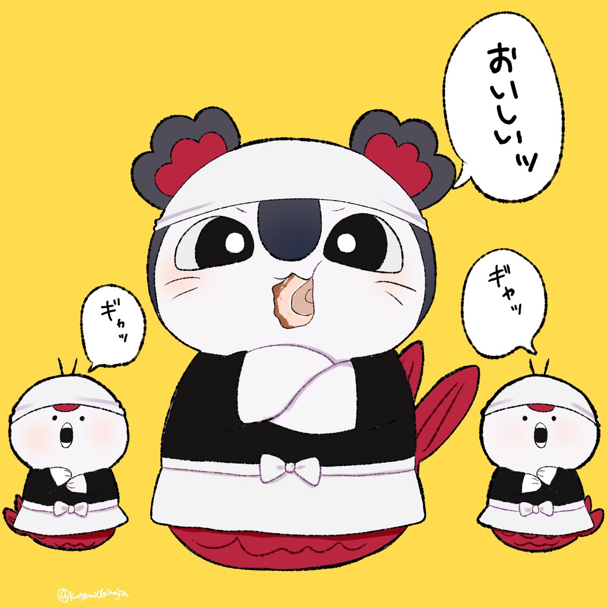 kusyamidaimajin's tweet photo. ⚠️捏造注意⚠️
この格好して欲しいナ、、 https://t.co/VO8kFzvGMr
