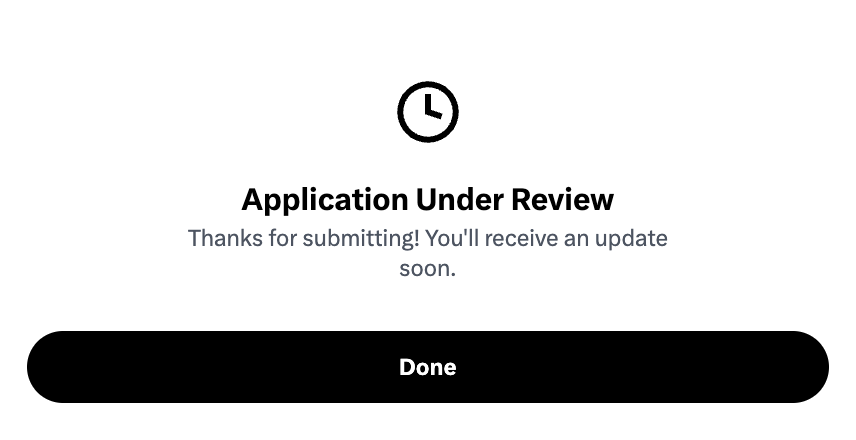 sab8a's tweet photo. Reached the magic number...

Application under review🤞 https://t.co/1tvMGV72DW