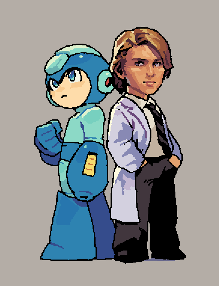 nycnouu's tweet photo. megaman &amp; chase https://t.co/KFXFo5CxCy