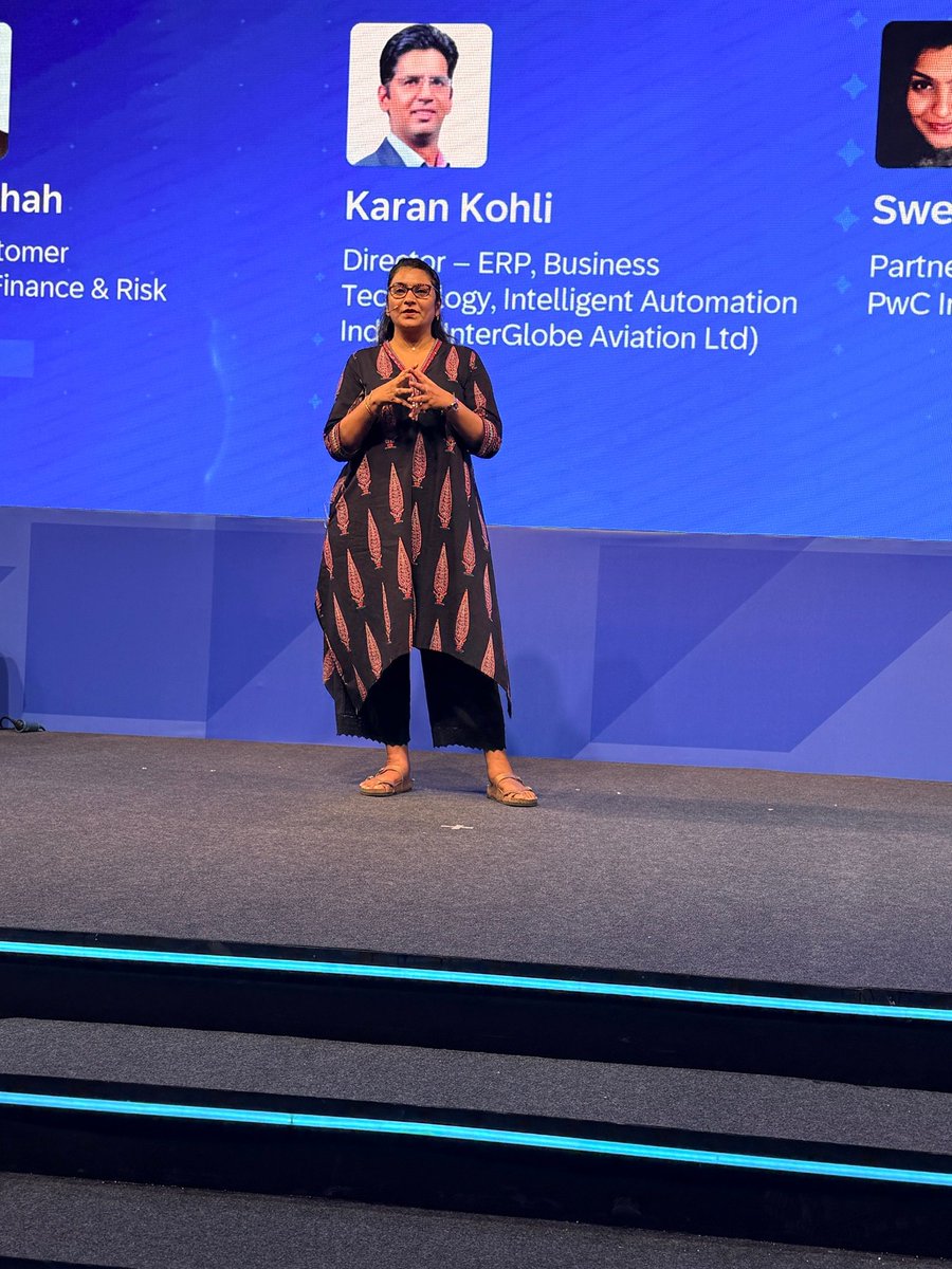 PwC_IN's tweet photo. At the SAP NOW AI Tour Delhi we joined leaders to explore how AI, cloud and automation can build more intelligent, resilient and future-ready enterprises. Our speakers shared practical perspectives across key transformation priorities. Know more: https://t.co/AHmXQcRLaO https://t.co/I16vWYiHKn