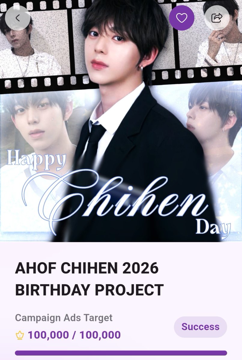 ChihenVoting's tweet photo. Aungdans and FOHAs! 🐰

We have successfully completed our Fan Support Campaign on QUEERI. Thank you so much to everyone who supported and contributed to making this campaign a success! 💙

#CHIHEN #즈언 #AHOF #아홉 https://t.co/hBQIU5Jkqr